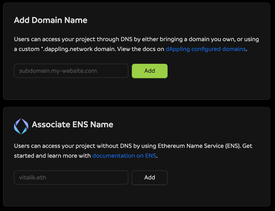DNS, ENS, and Direct Access